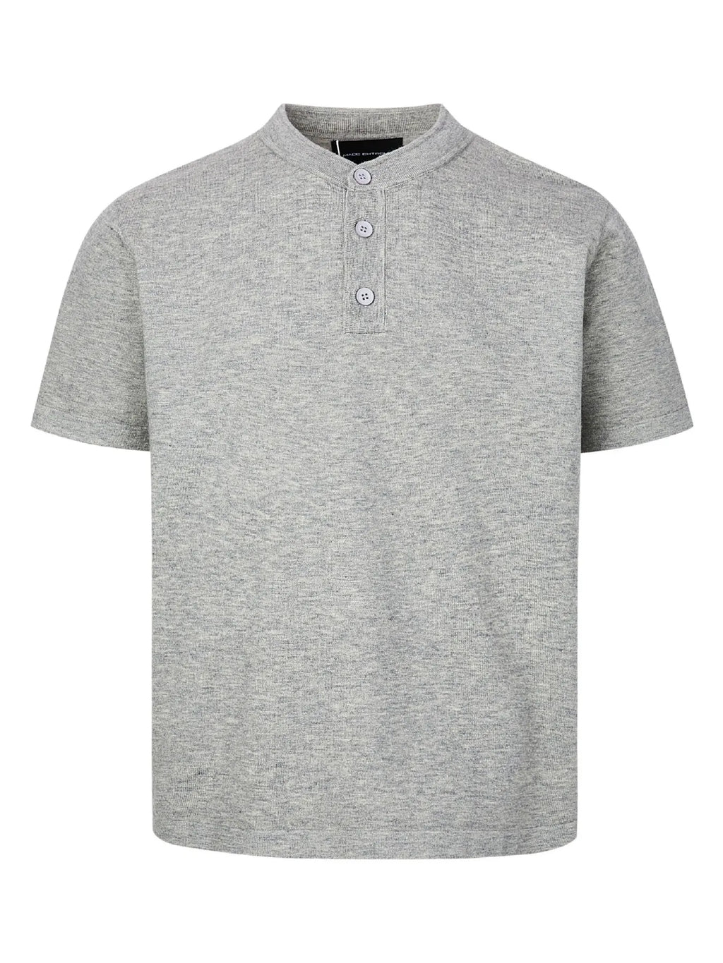 Men's Casual Button Detail Short Sleeve T-Shirt
