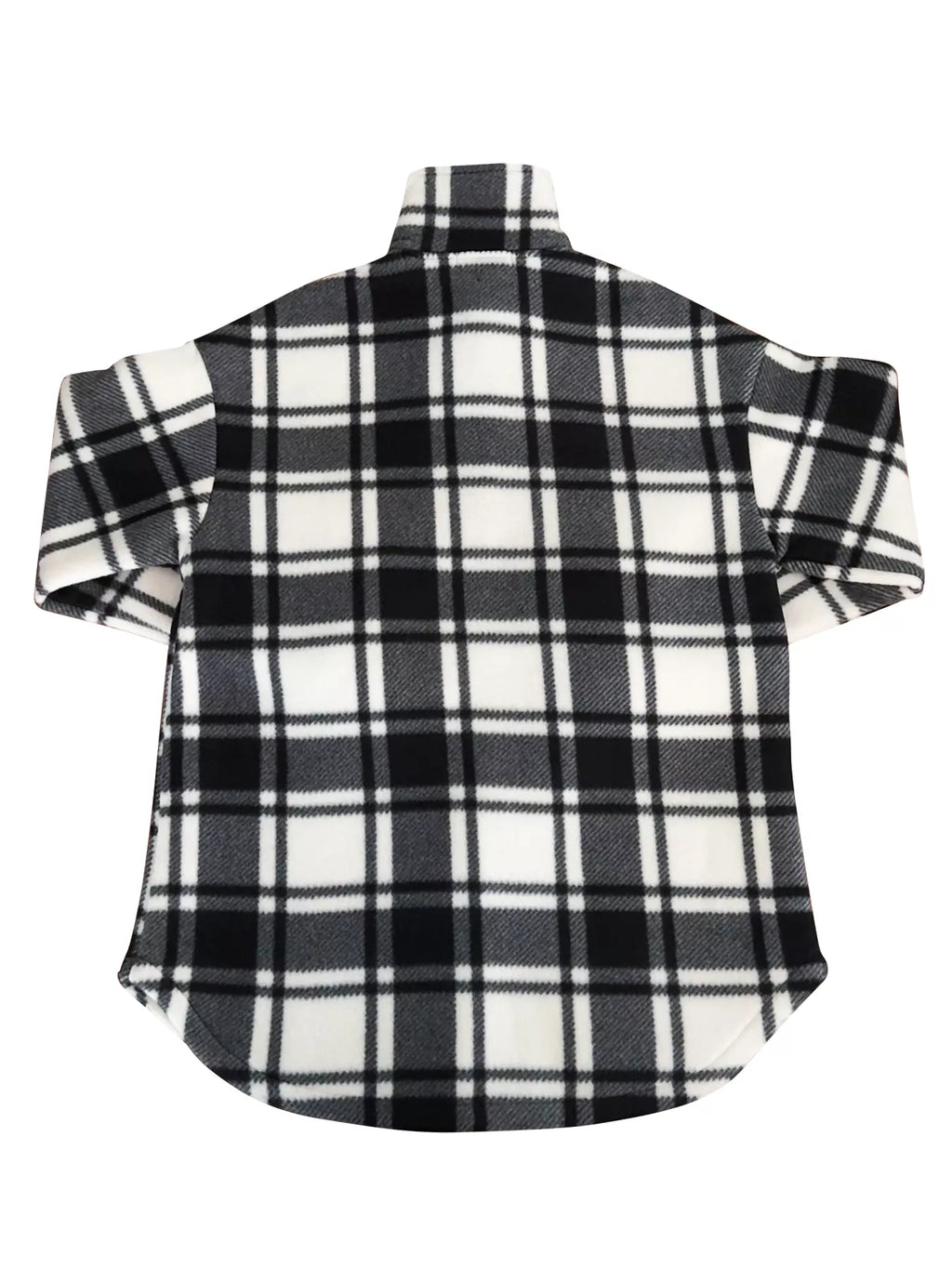 Plaid Button-Up Jacket