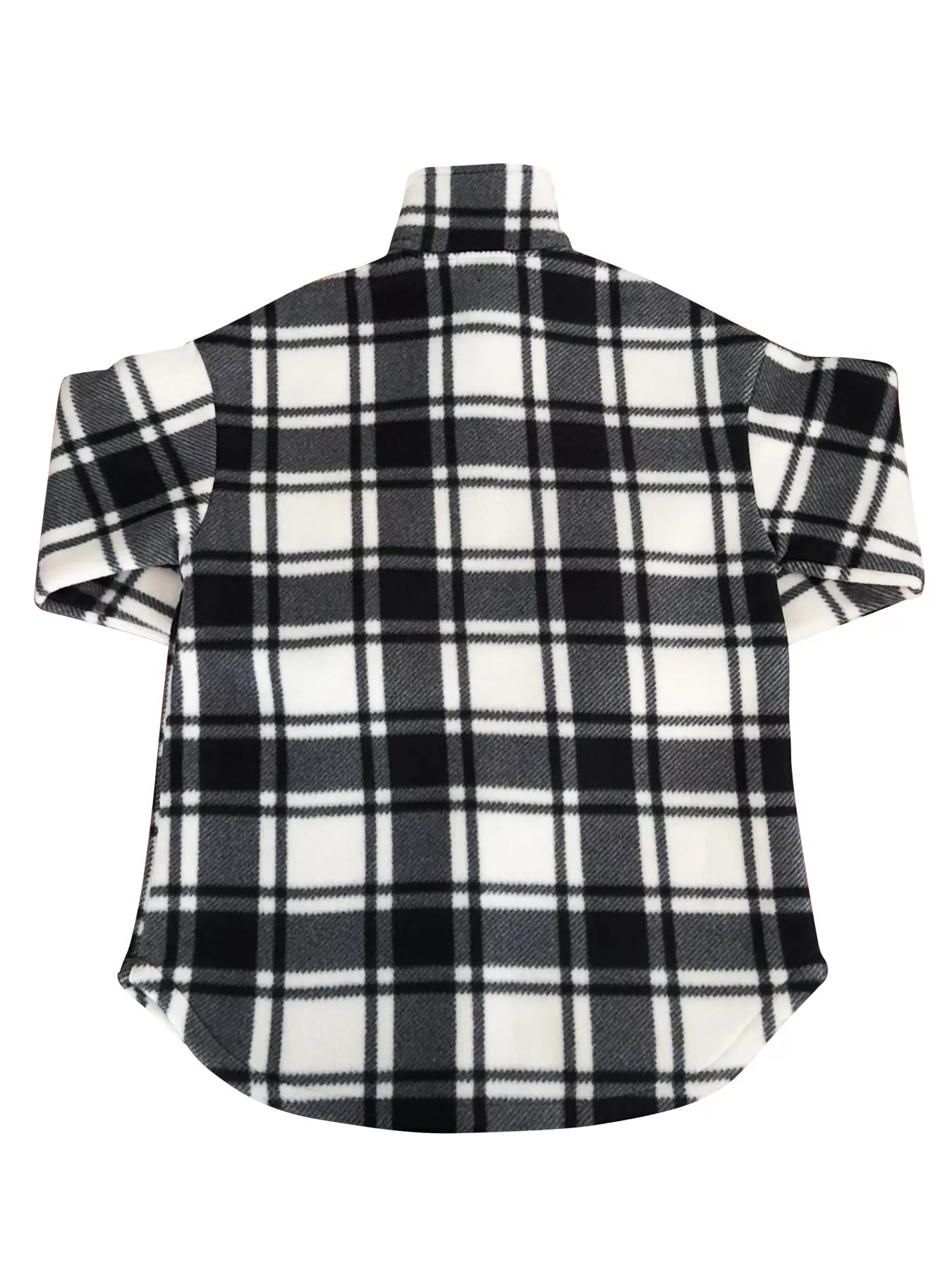 Plaid Button-Up Jacket
