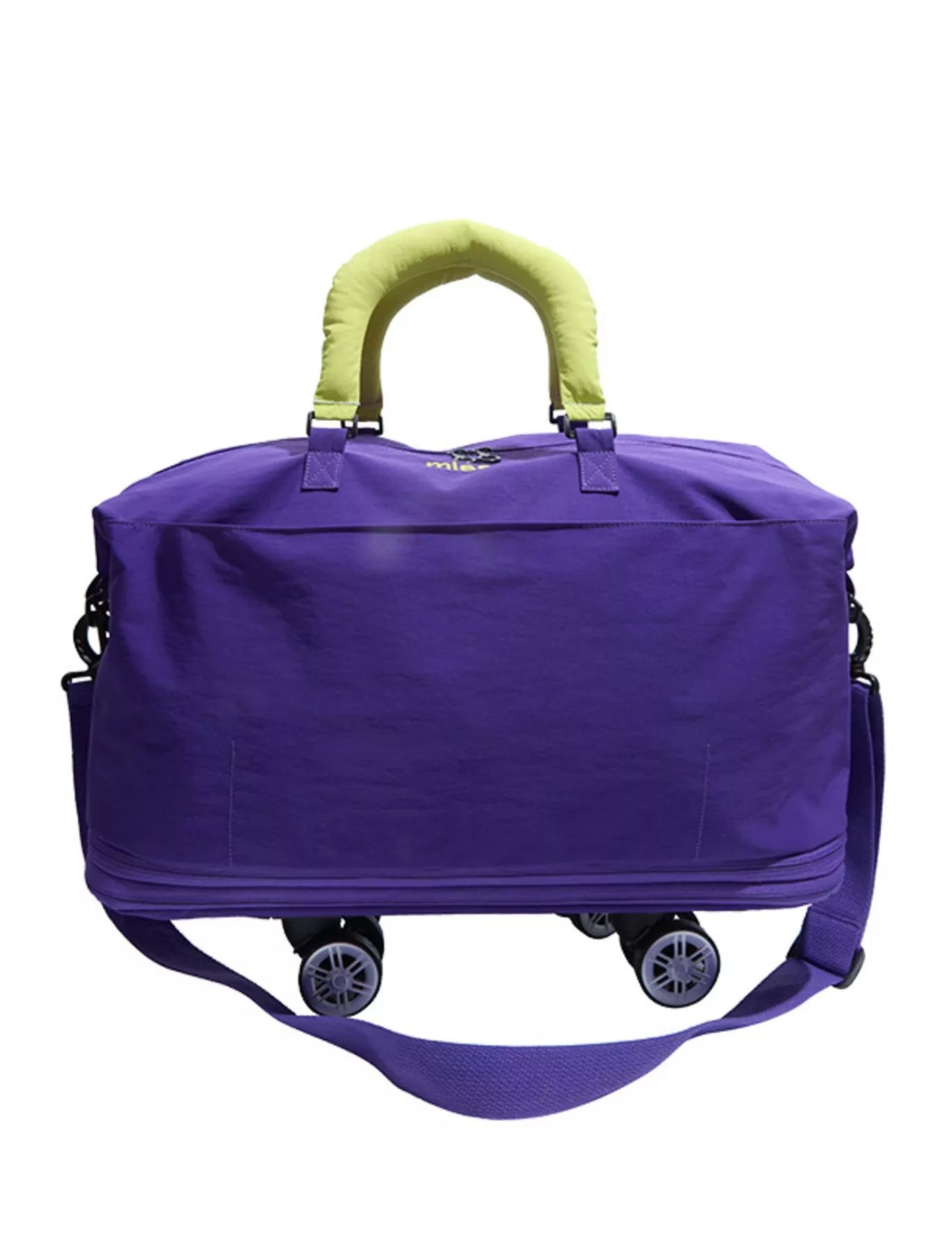 Contrast Handle Travel Bag