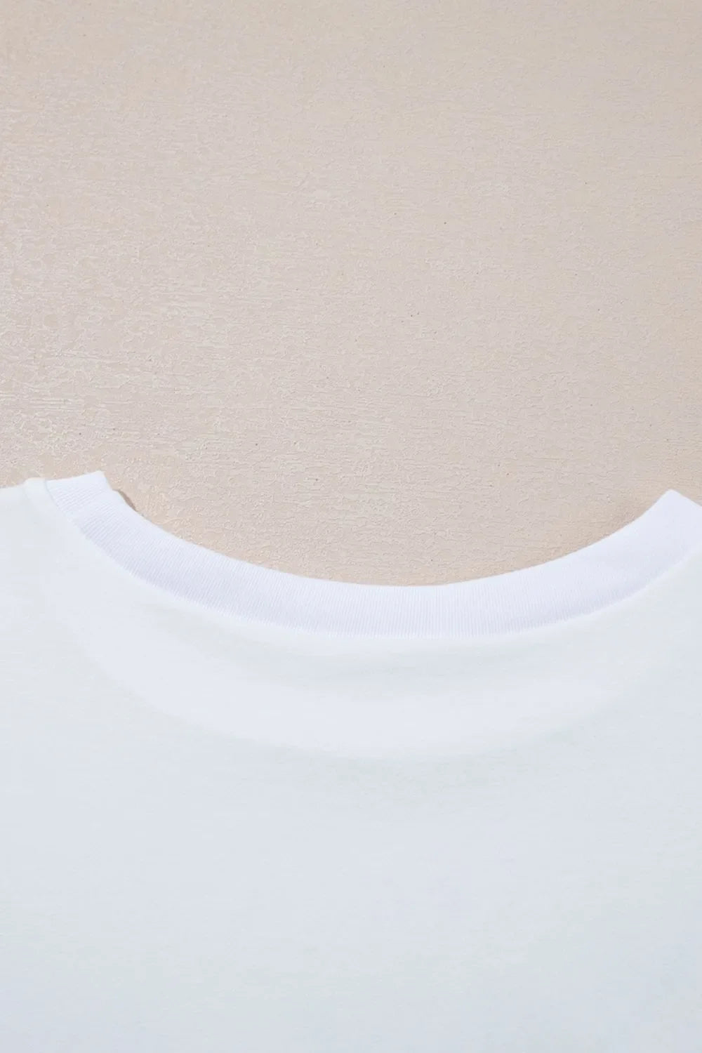 Loose Half Sleeve Hi Low Hem T Shirt