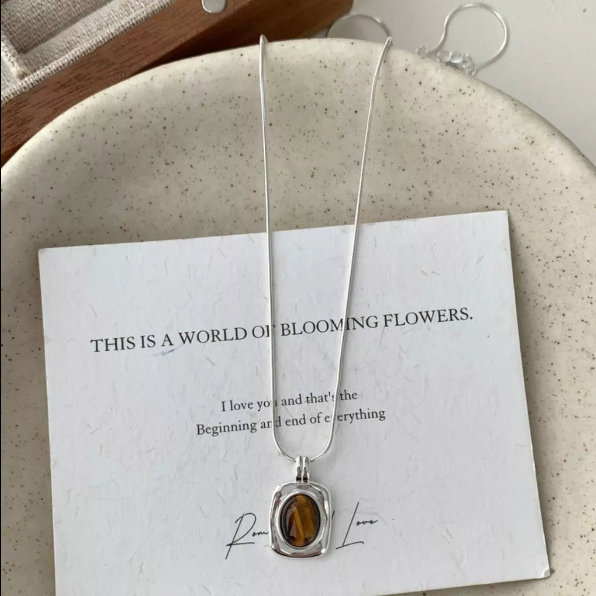 925 Sterling Silver Pendant Necklace