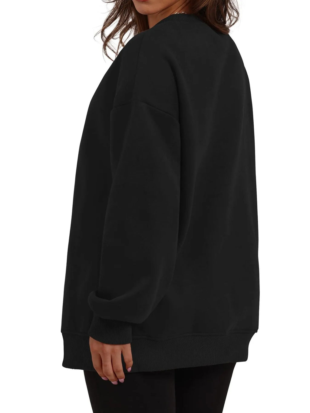 Oversized Long Sleeve Crewneck Sweatshirt