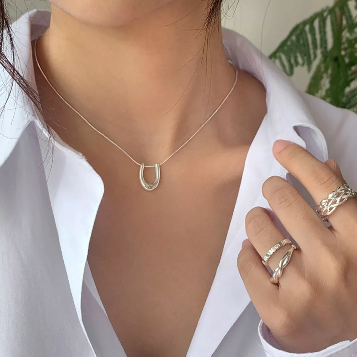 925 Sterling Silver Pendant Necklace