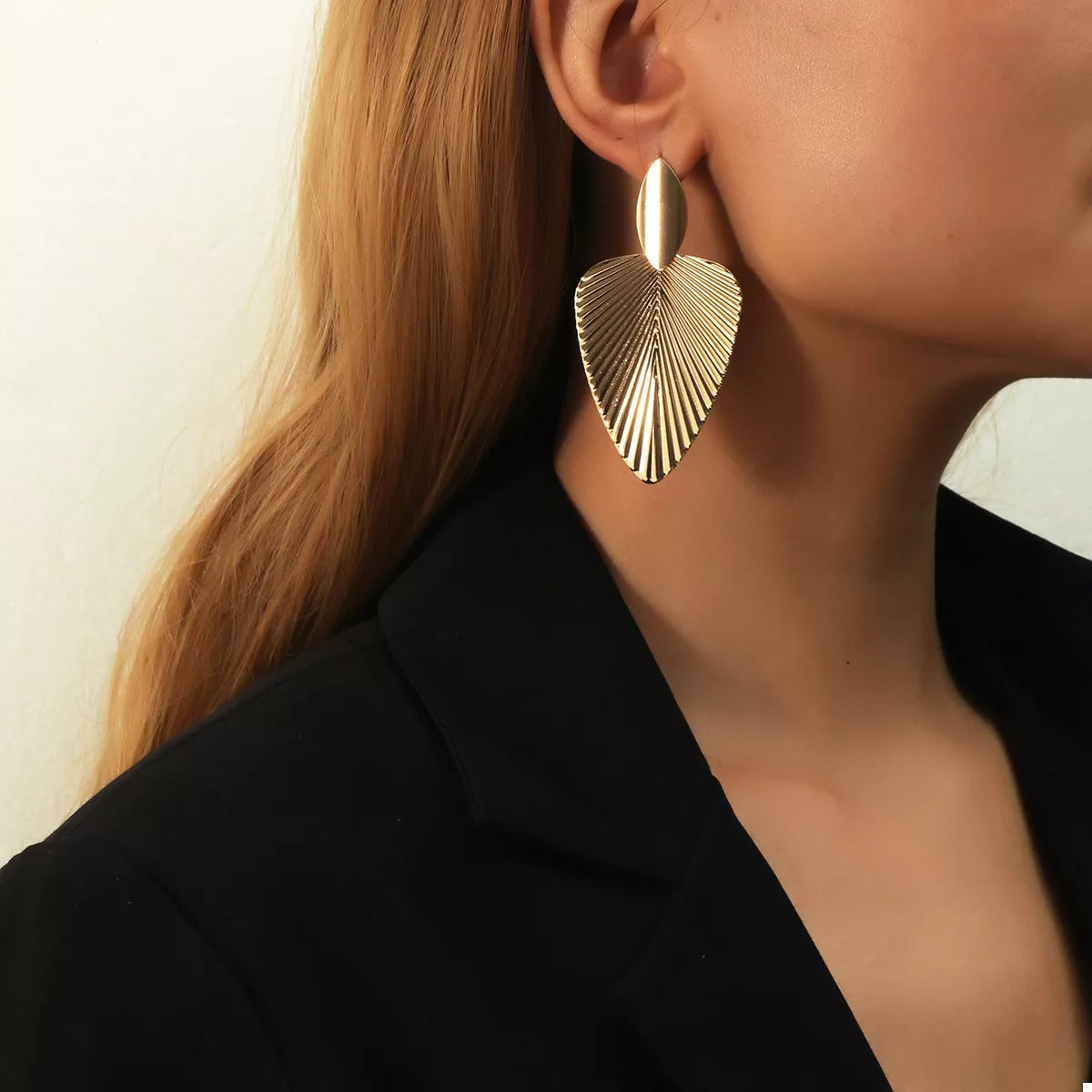 Leaf Shape Dangle Earrings