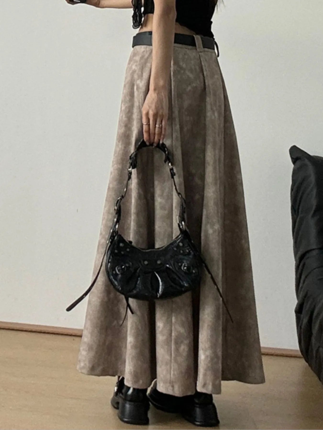 A-Line Maxi Skirt