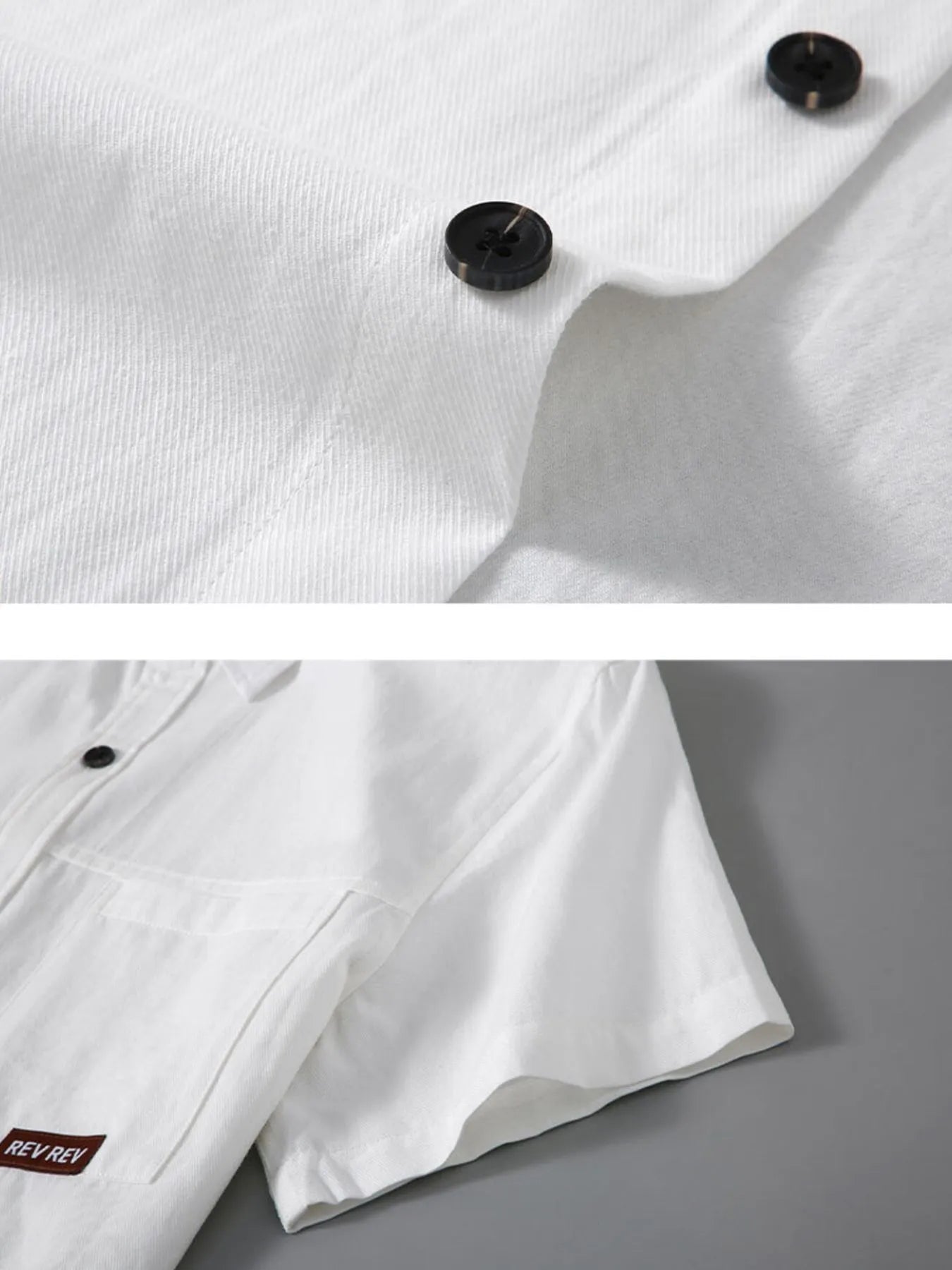 Men's Plus Size Button Up Short Sleeve Shirt