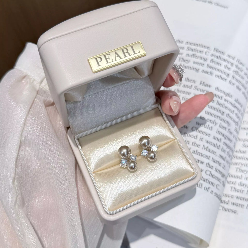 Pearl Stud Earrings