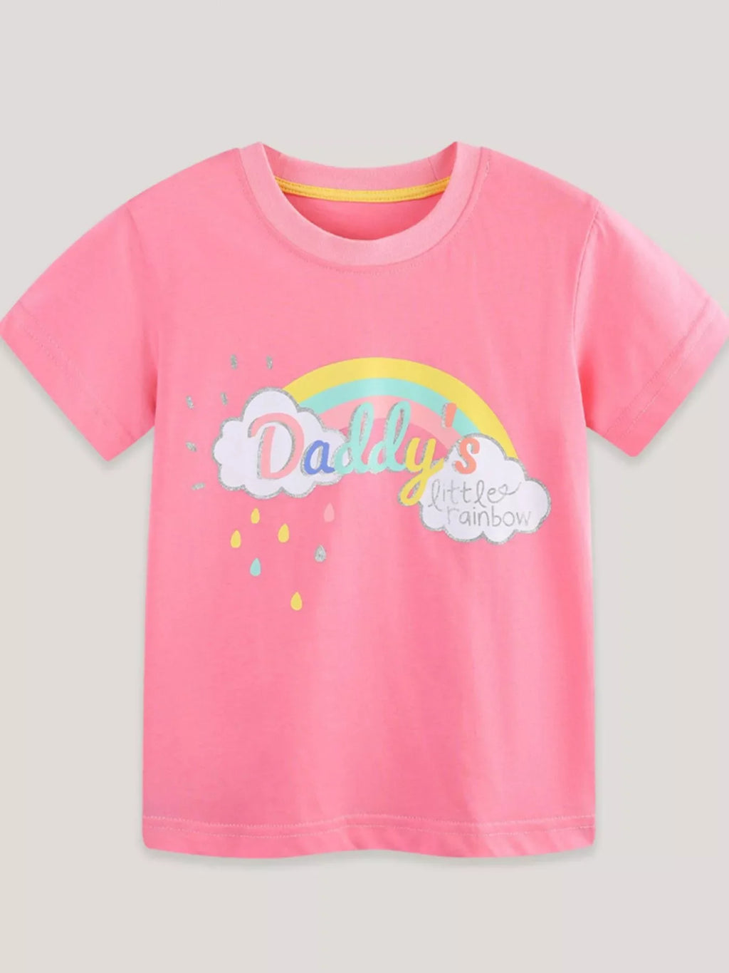 Children's Rainbow Graphic Short Sleeve T-Shirt