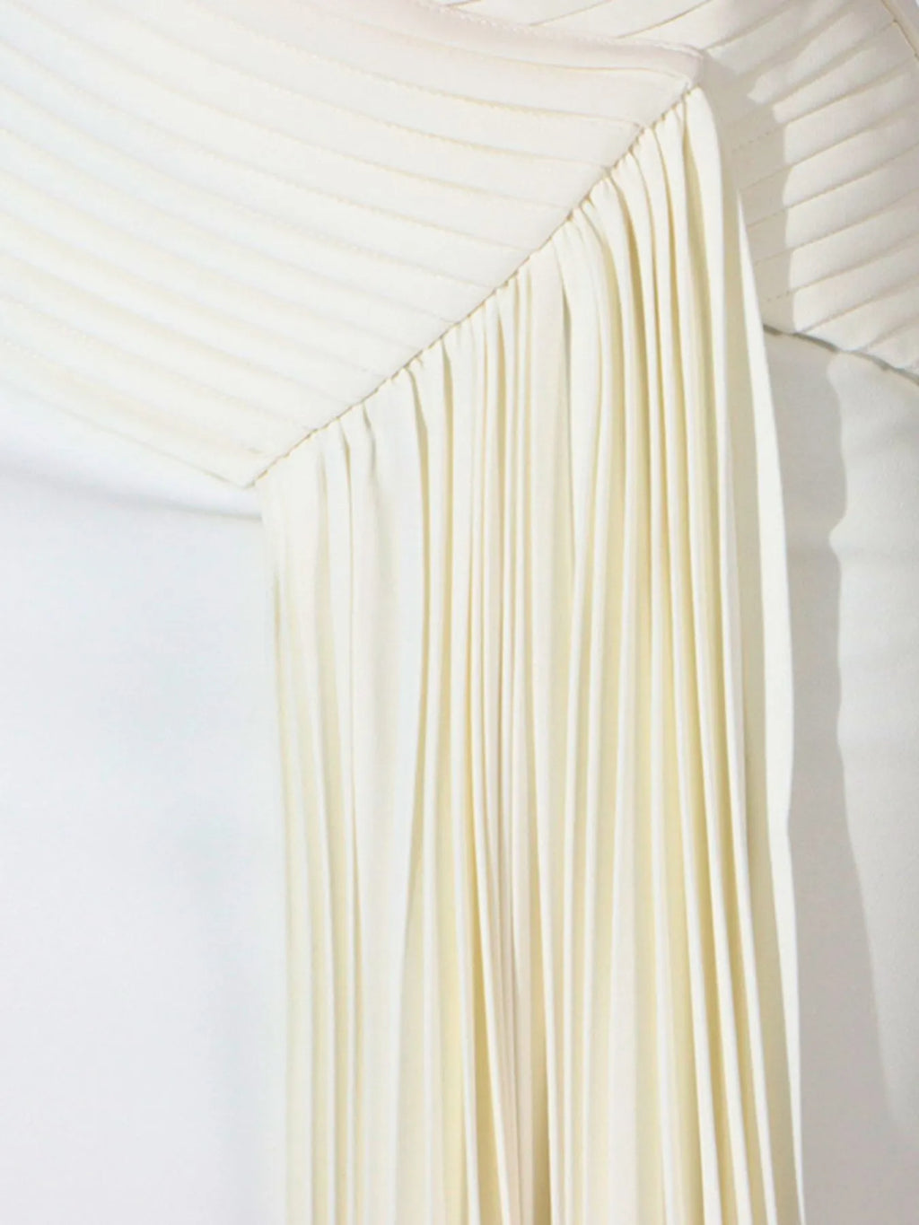 Single Shoulder Pleated Dress