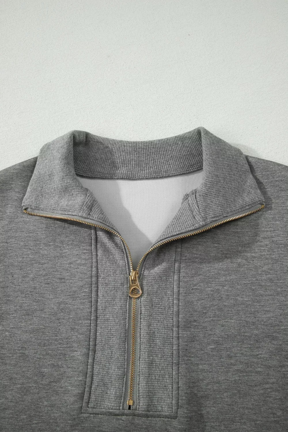 Half Zip Polo Tee Casual Pant Set