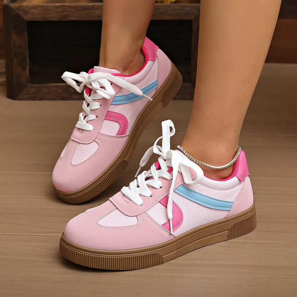 Lace Up Platform Sneakers