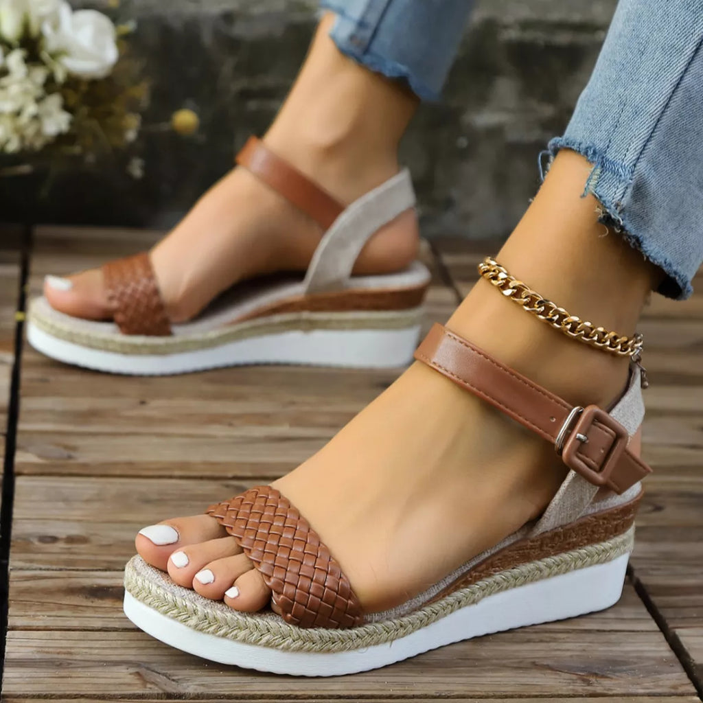 Open Toe Platform Sandals