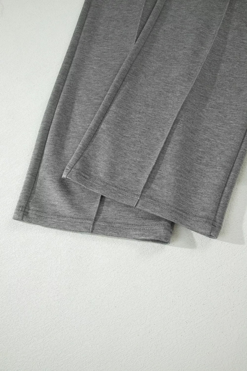 Half Zip Polo Tee Casual Pant Set