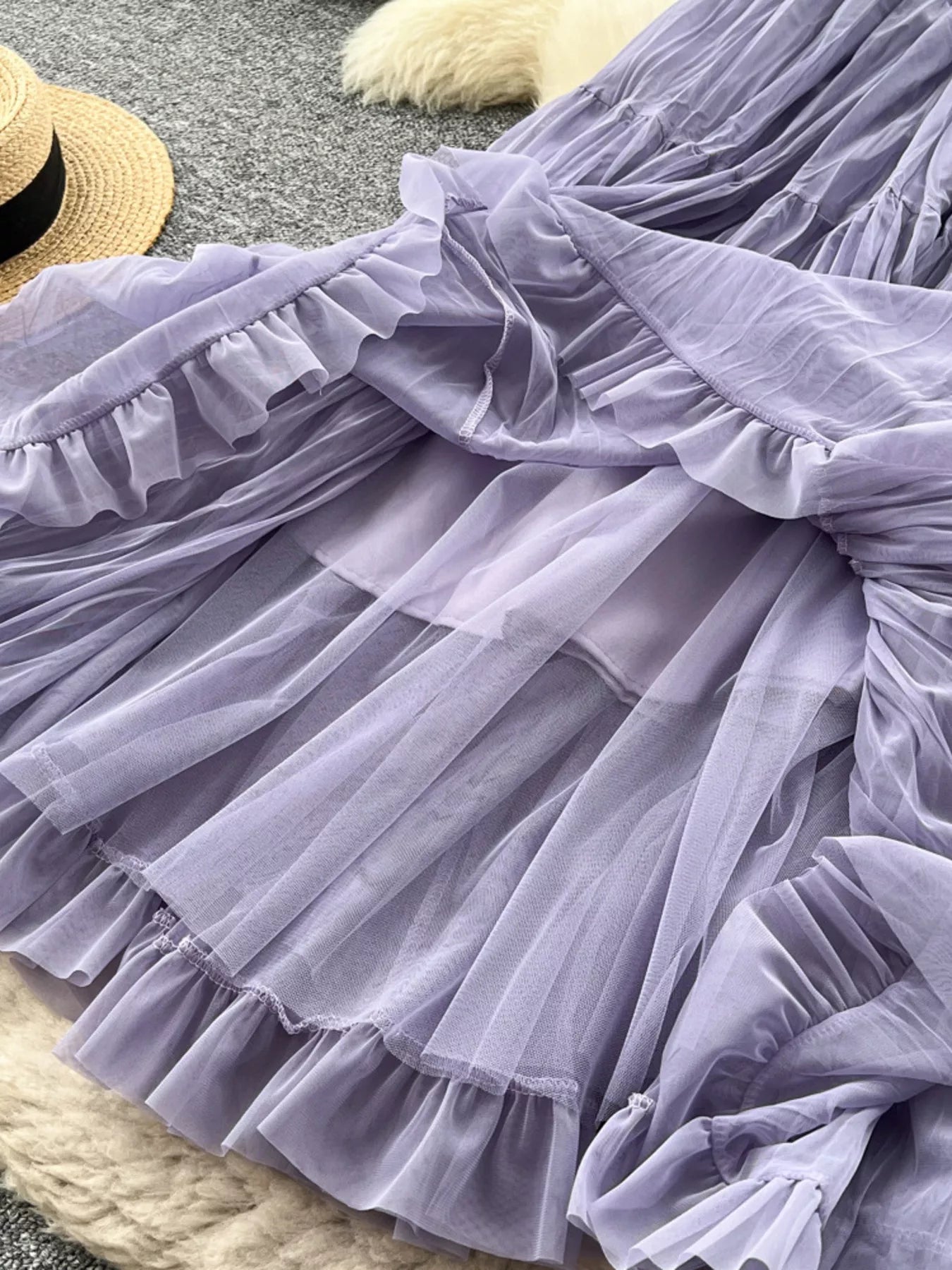 Tiered Tulle Skirt