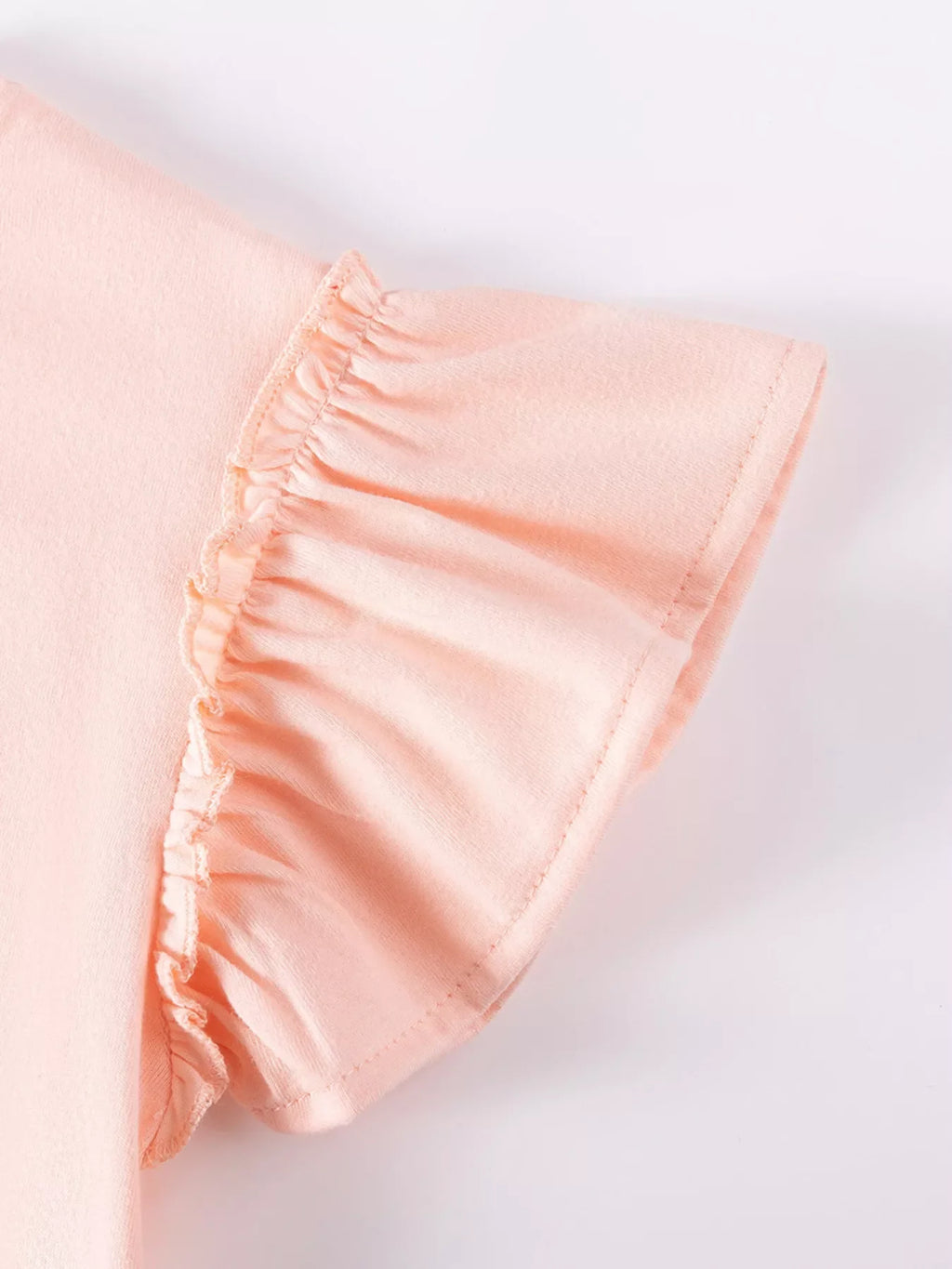 Children's Ruffle Sleeve Tulle Dress