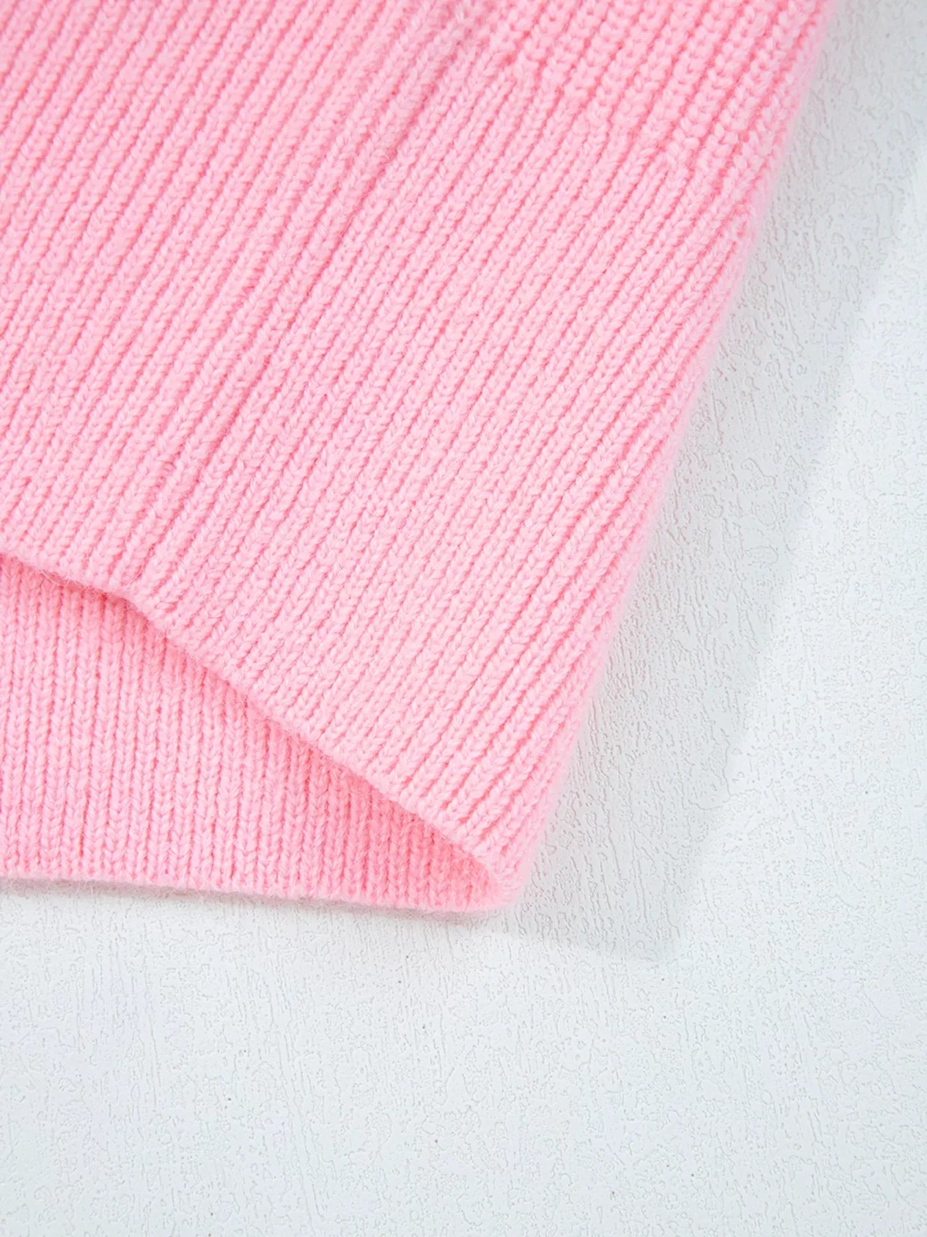 Merry Candy Cane Christmas Crew Neck Sweater