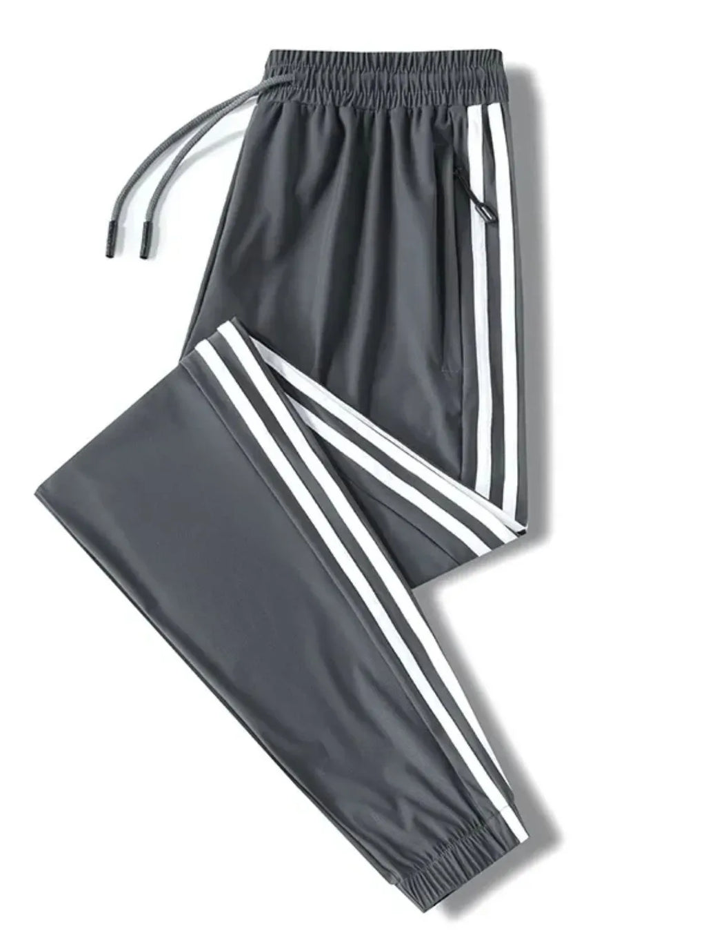 Men's Plus Size Side Striped Pants