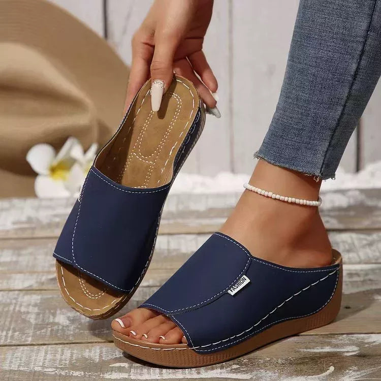 Open Toe Wedge Sandals