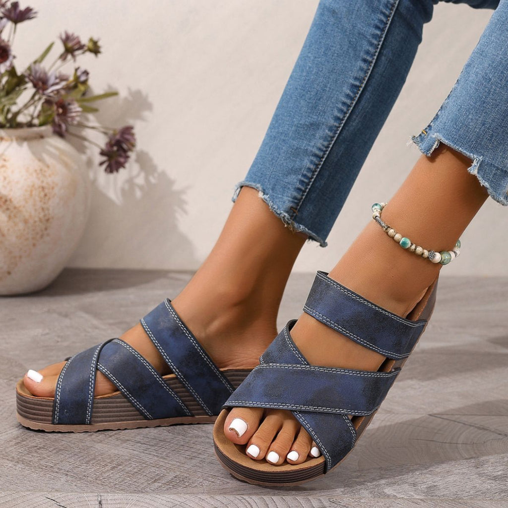 Open Toe Platform Sandals