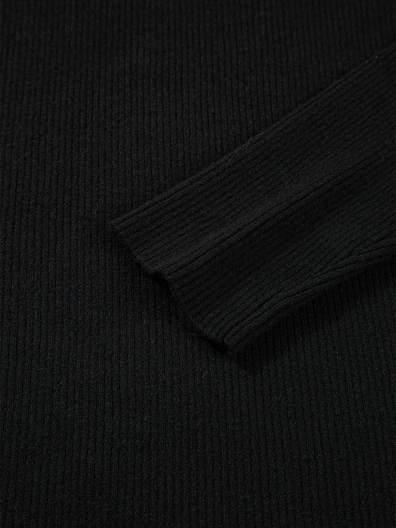 Ribbed Knit Cold Shoulder Sweater