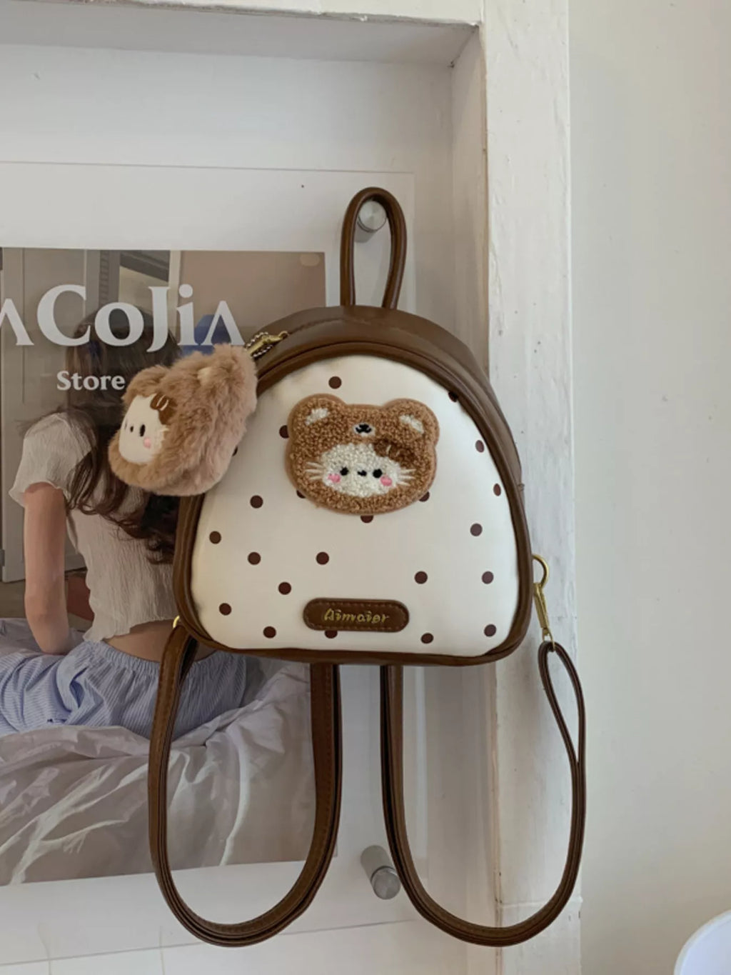 Cartoon Bear Backpack Bag