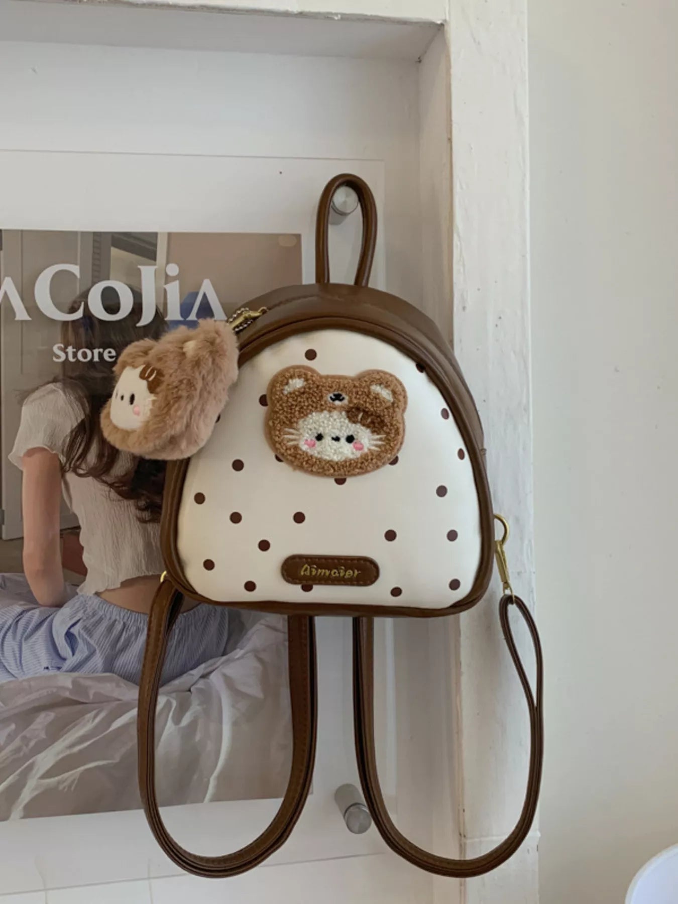 Cartoon Bear Backpack Bag