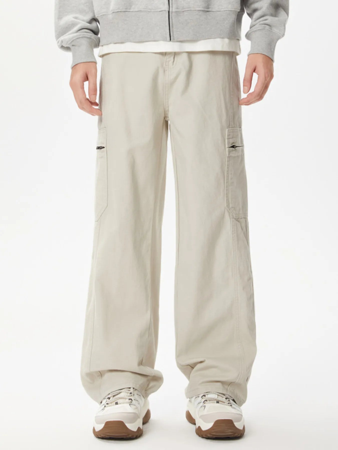 Me's Wide Leg Cargo Pants