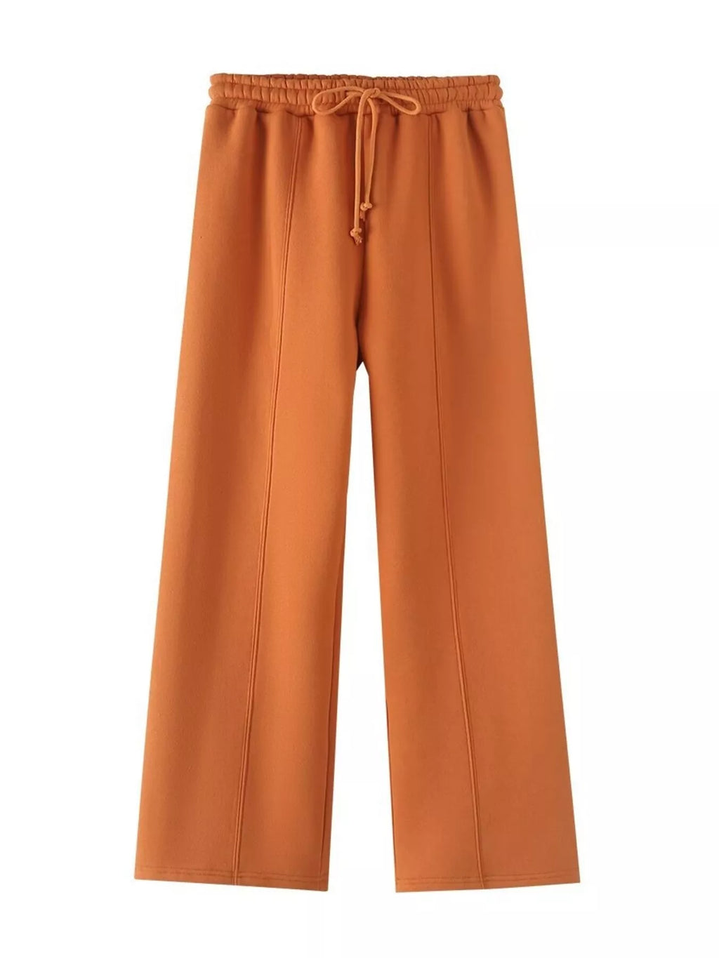 Zip Up Top and Drawstring Pants Two-Piece Set