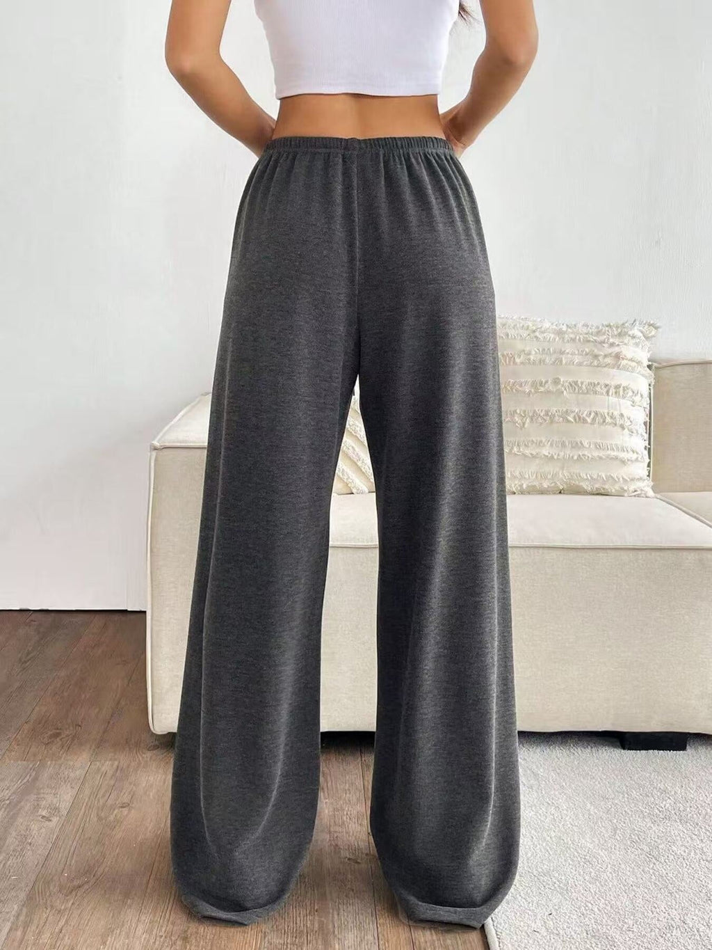 Relaxed Fit Drawstring Pants