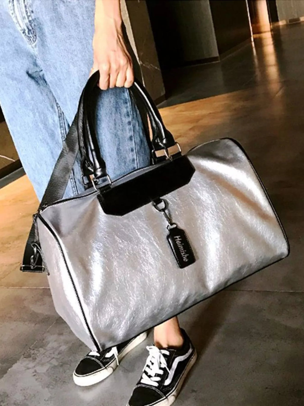 PU Leather Travel Bag