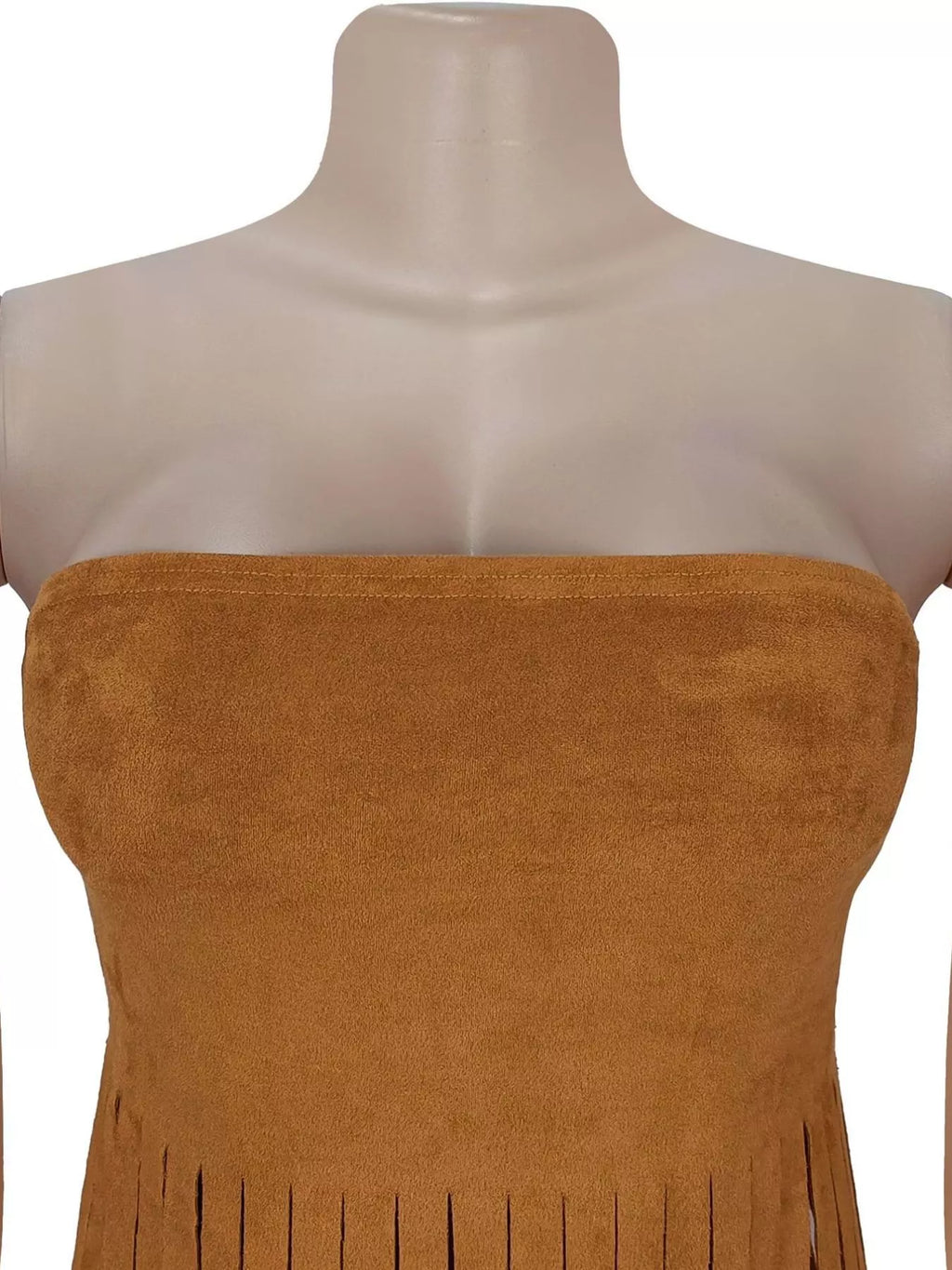 Fringe Trim Tube Top