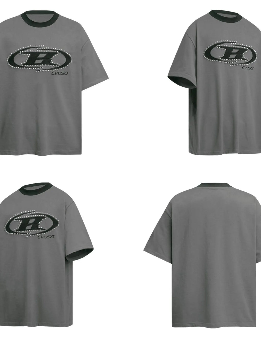 Men's Pearl Detail Short Sleeve T-Shirt