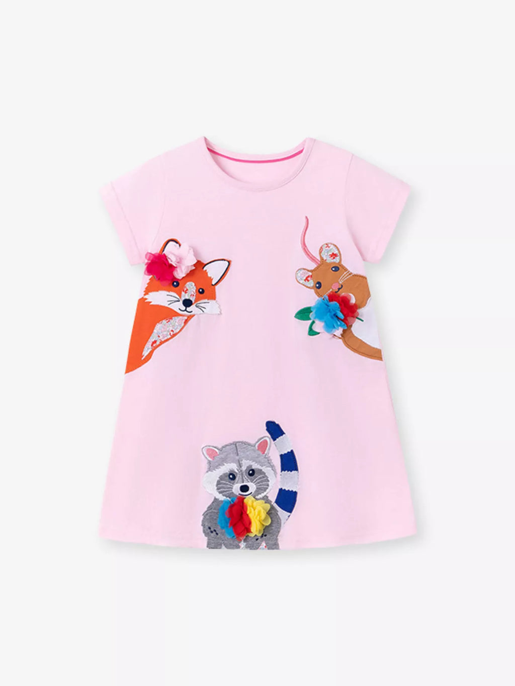 Children's Cartoon Animal Casual Dress