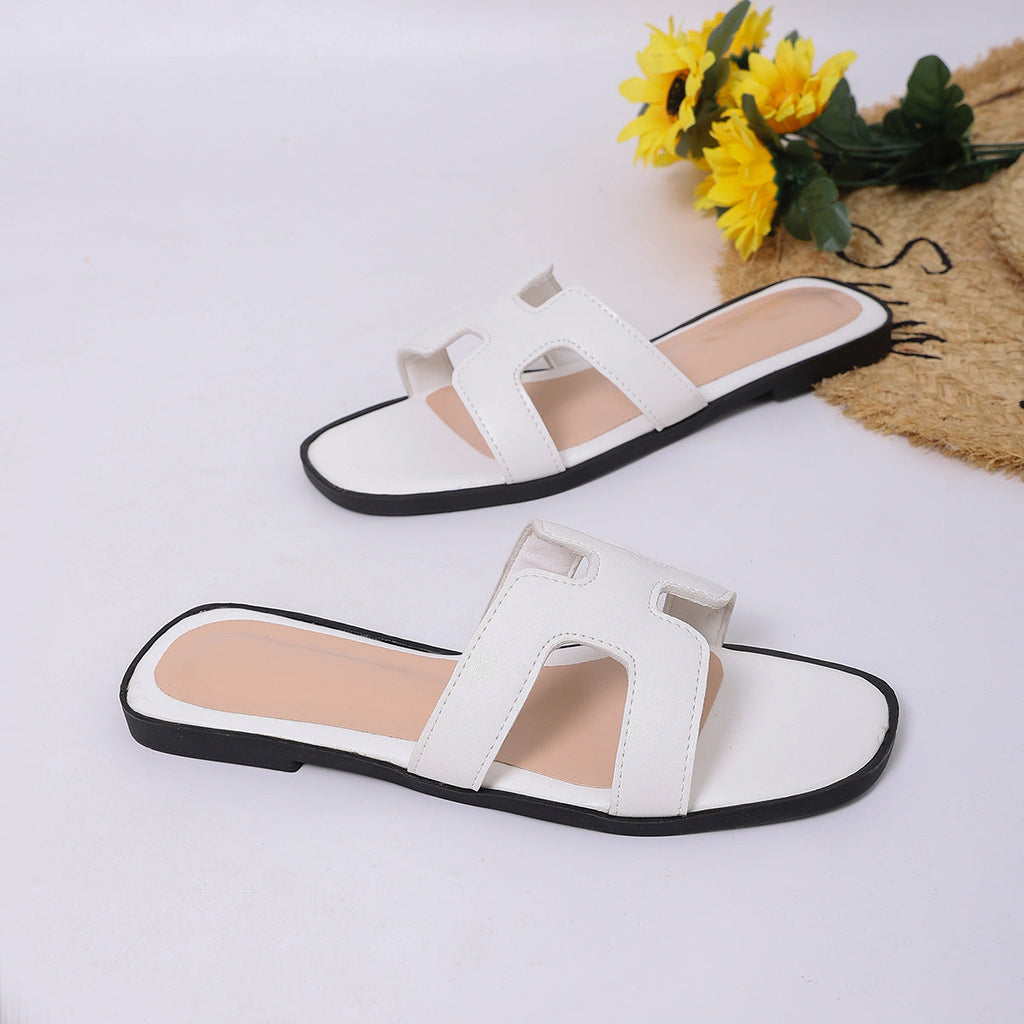 Open Toe Flats Sandals