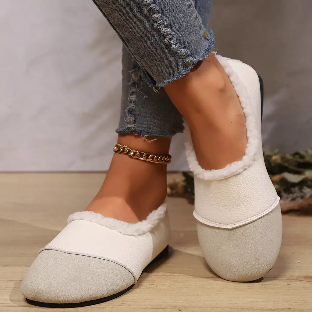 Plush-Lined Slip-Ons