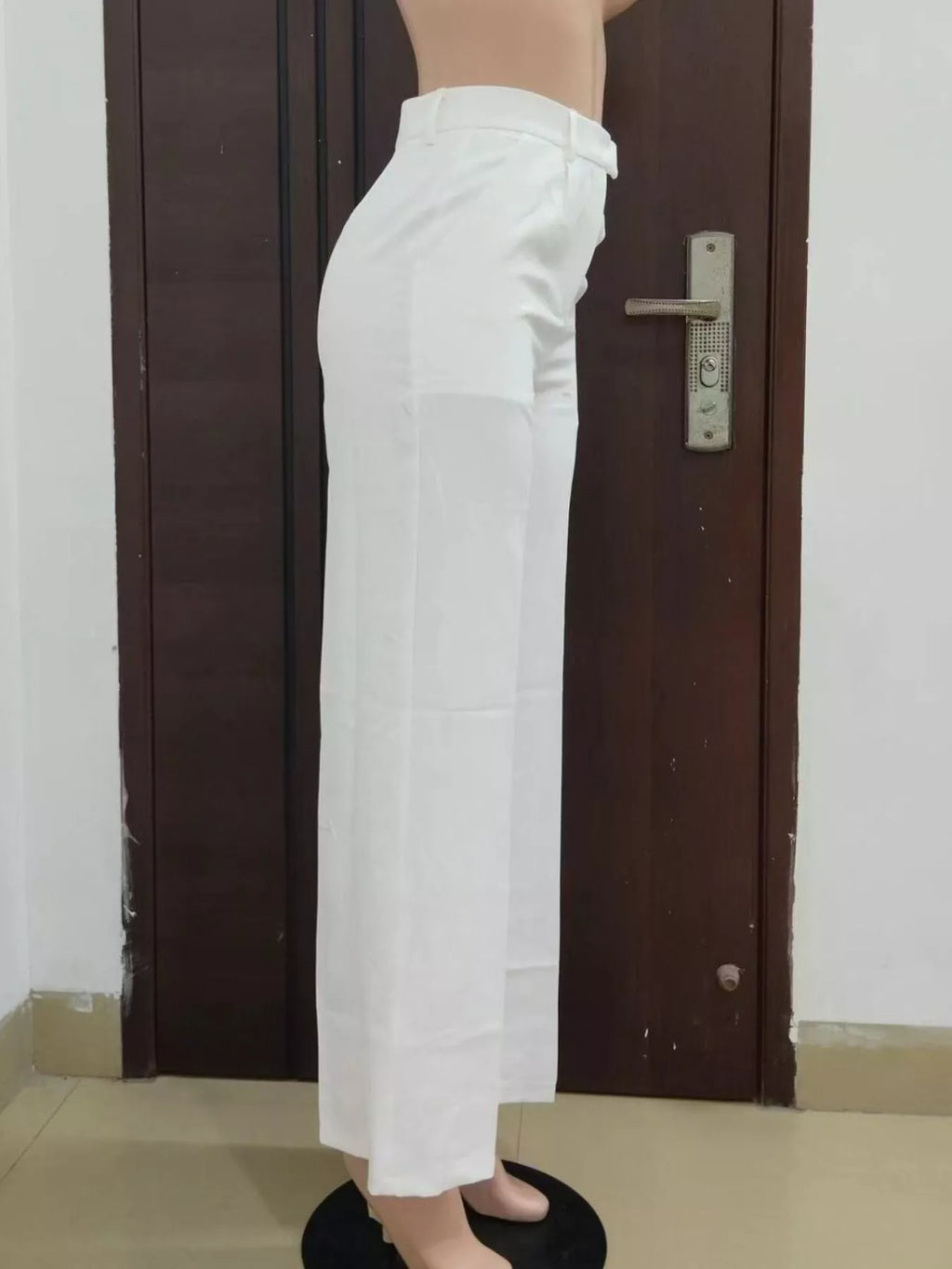 High-Waisted Wide-Leg Pants