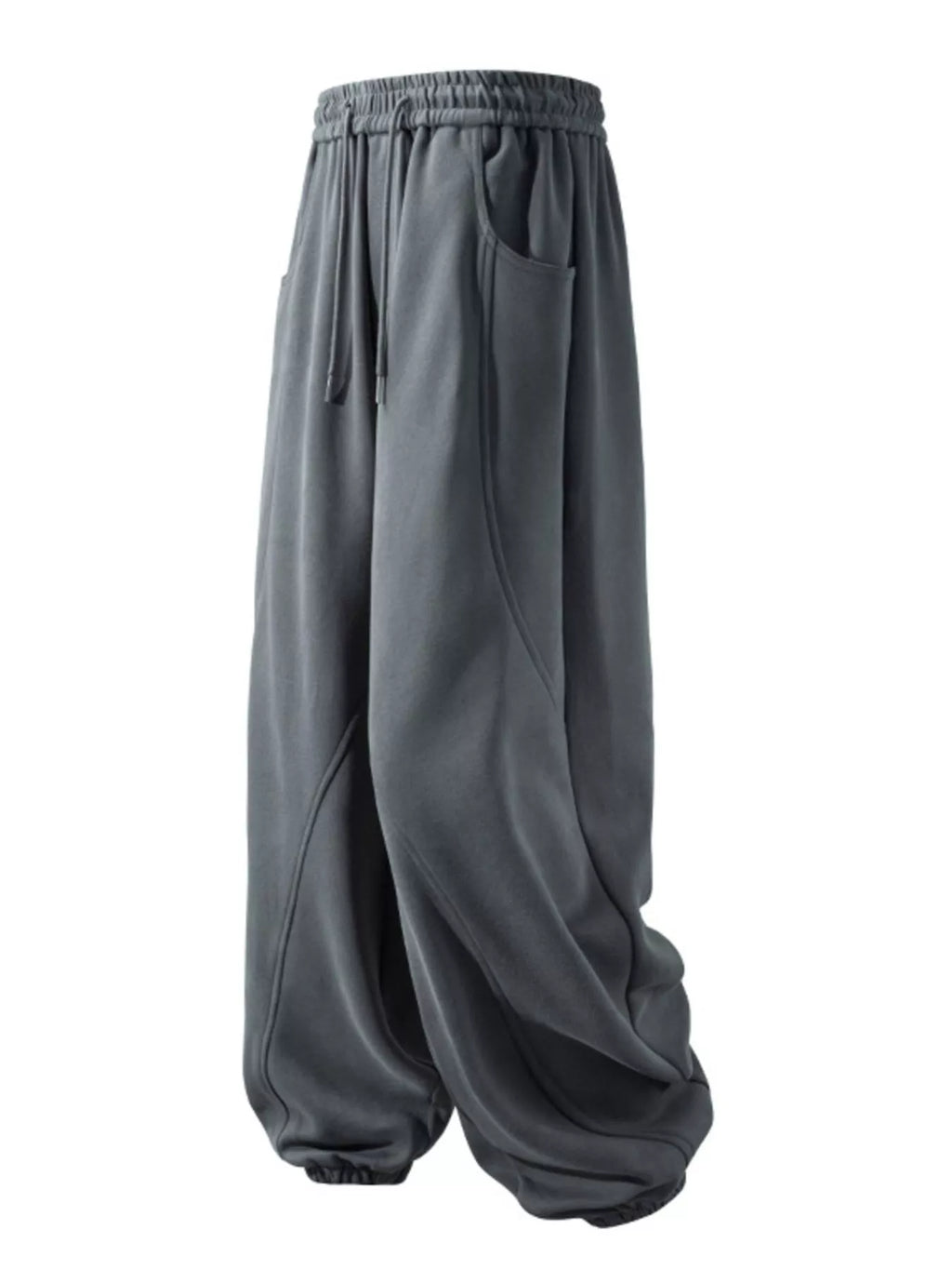 Men's Plus Size Loose Fit Drawstring Sweatpants