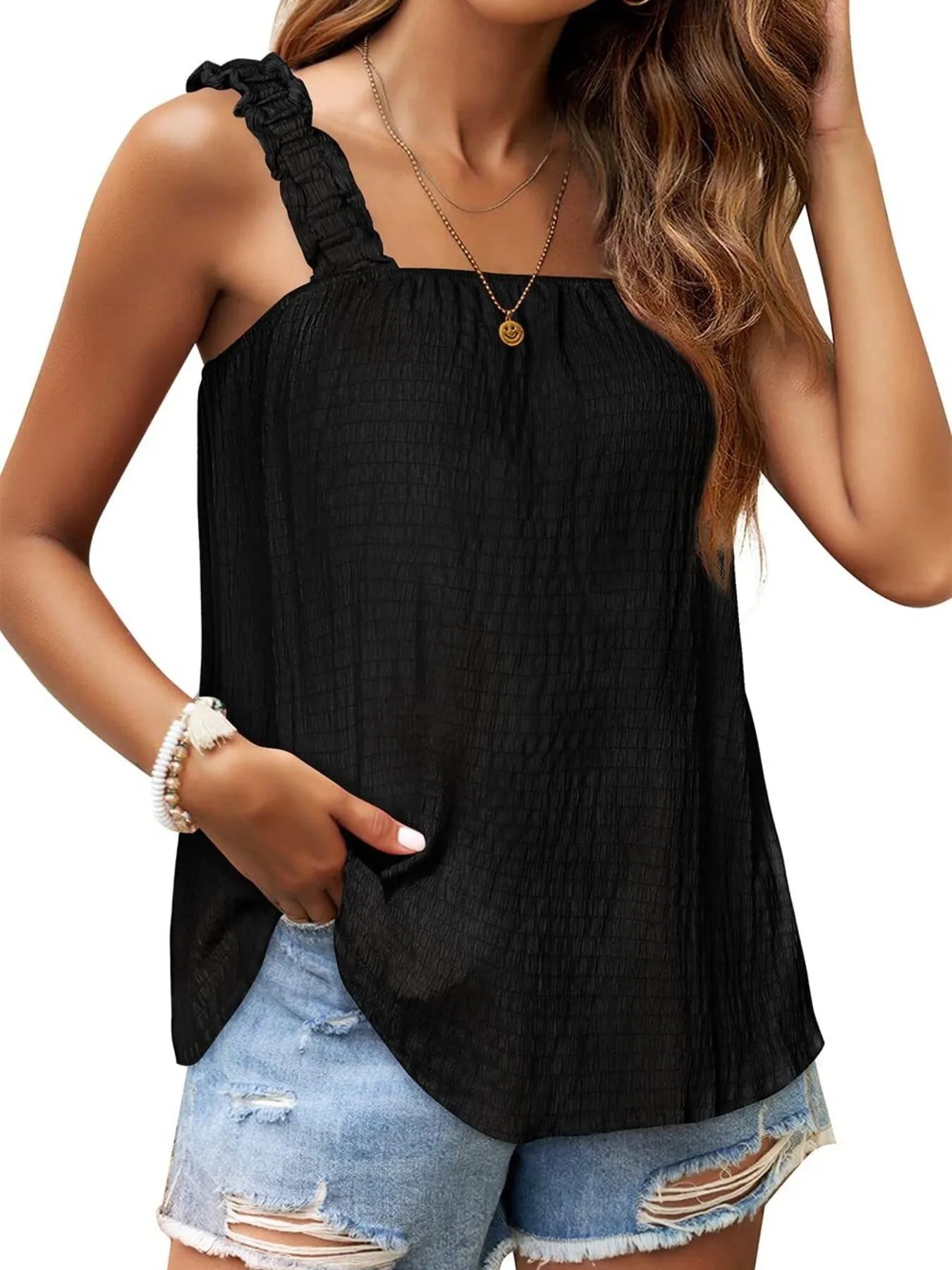 Square Neck Tank Top