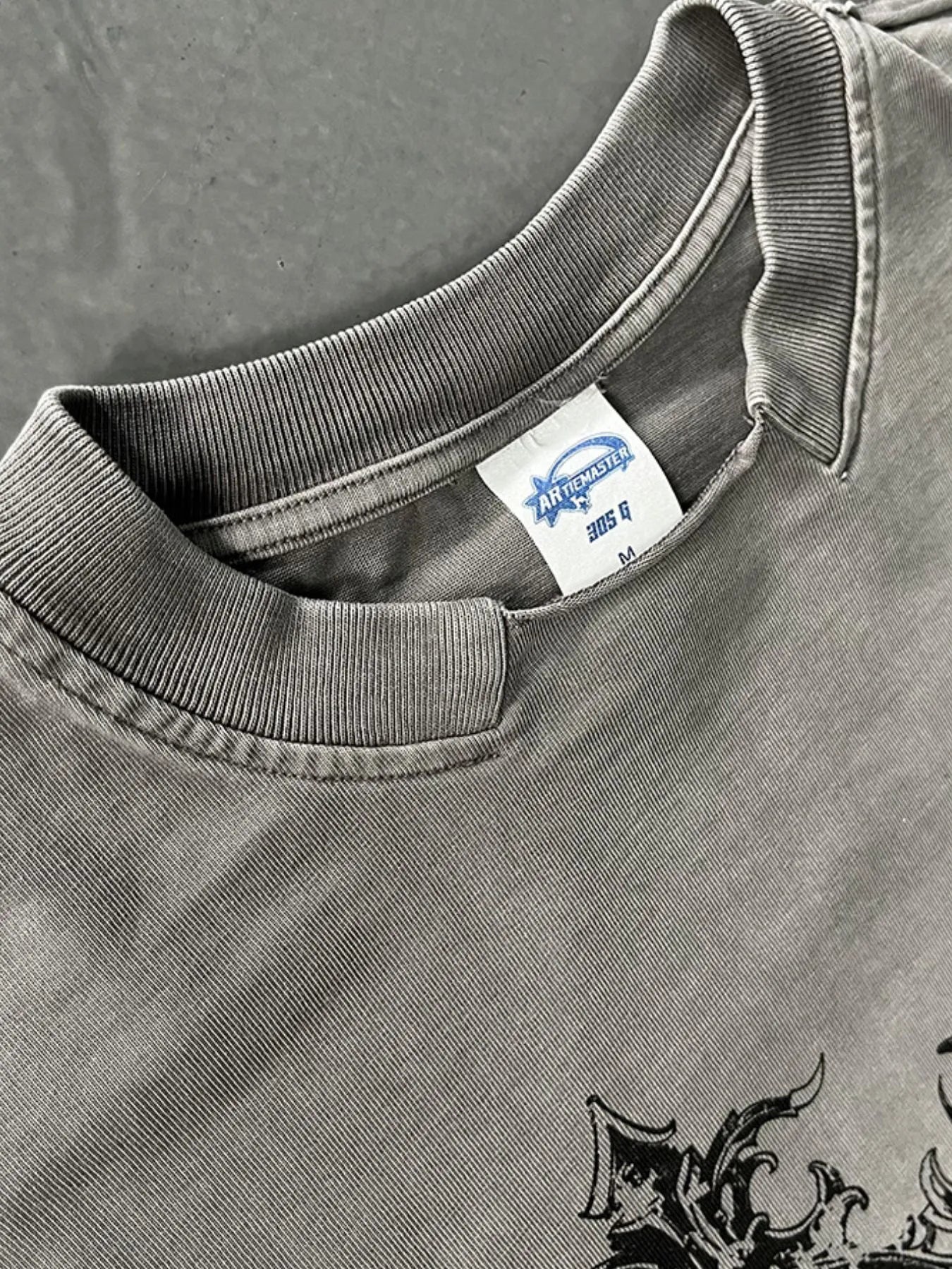 Men's Graphic Round Neck Short Sleeve T-Shirt