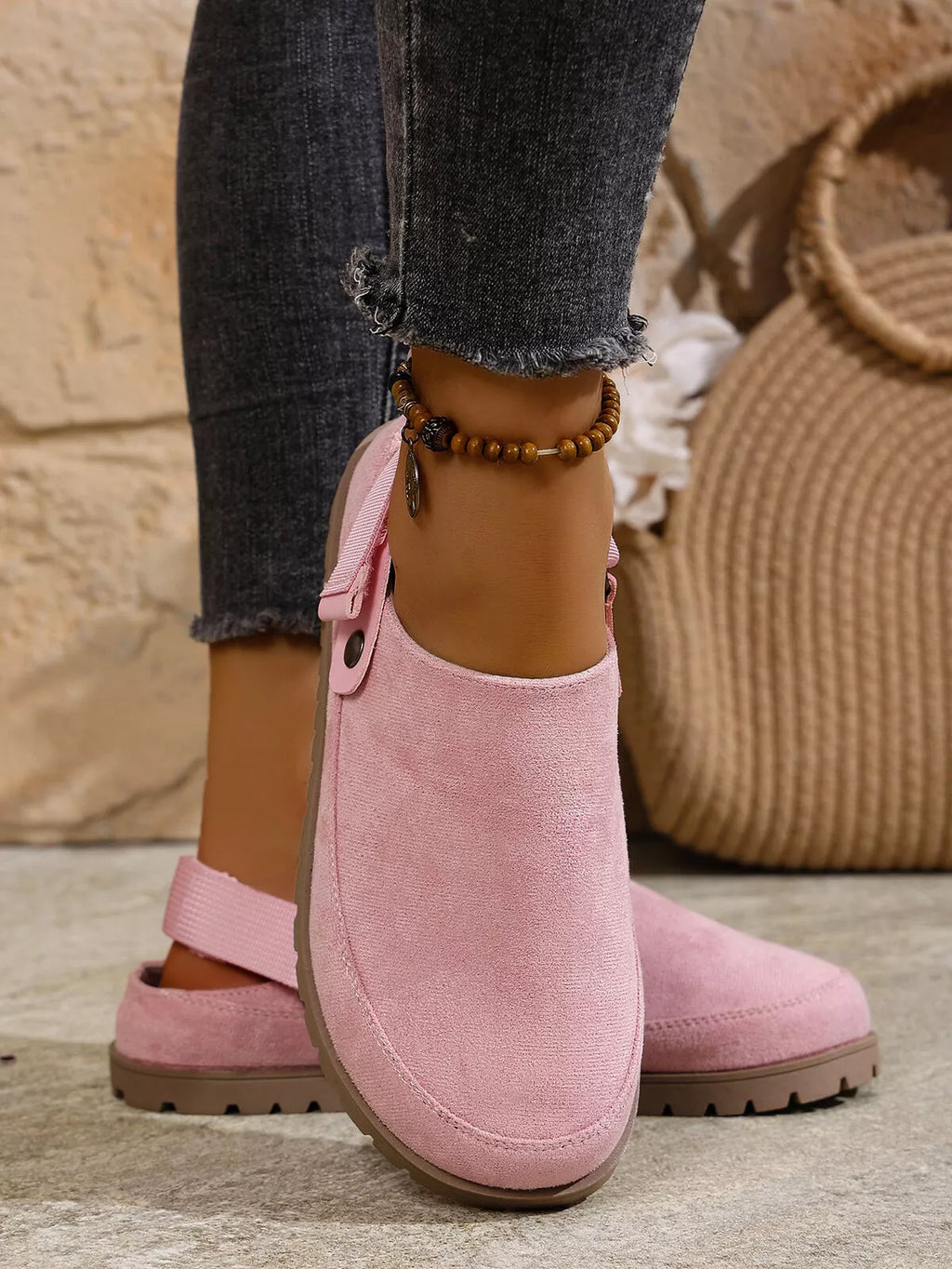 Round Toe Flats Slip-Ons