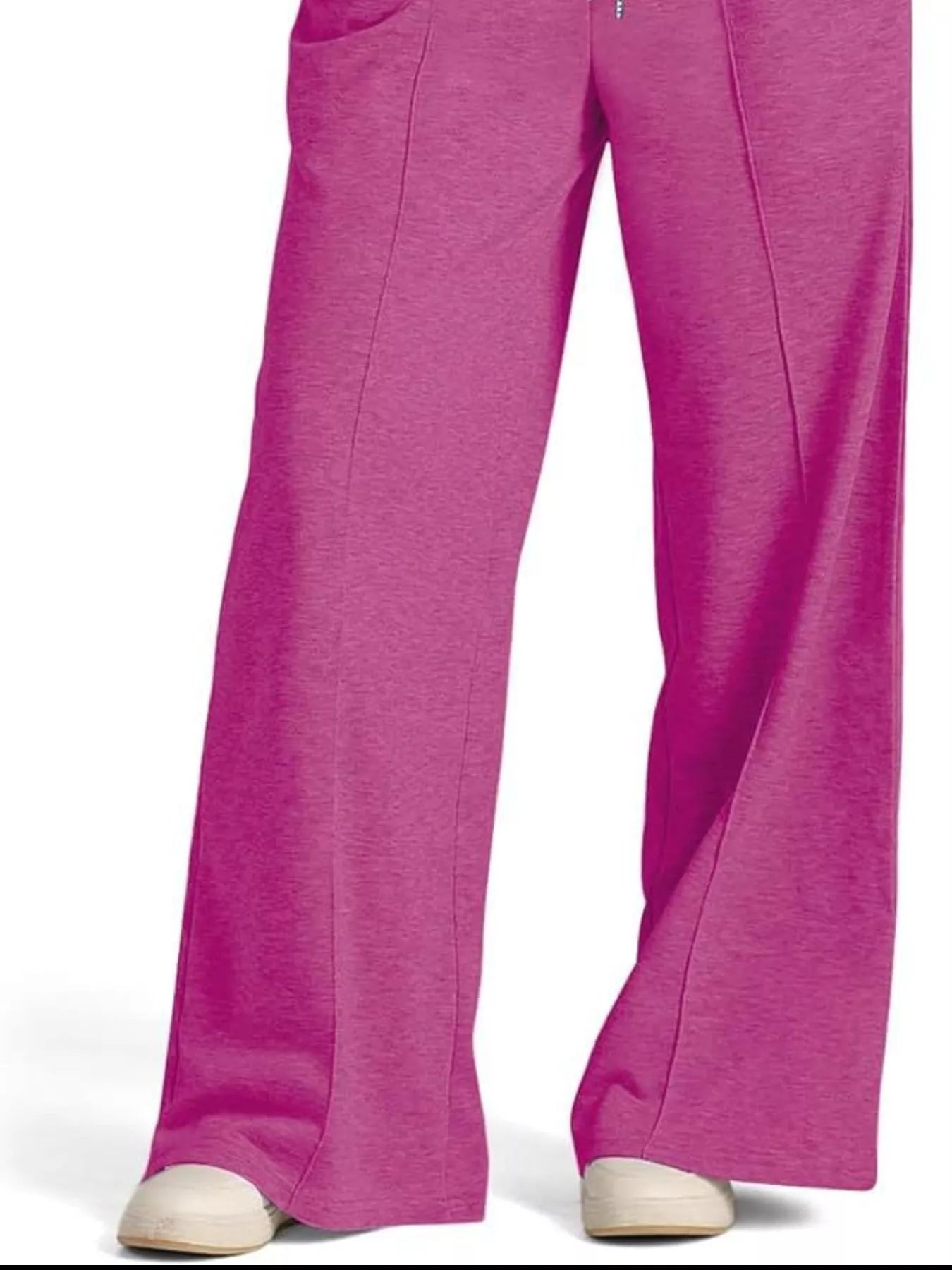 Wide Leg Drawstring Pants