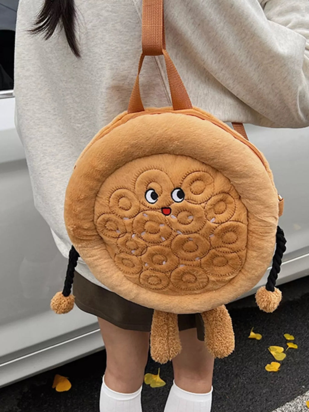 Cartoon Plush Backpack Bag