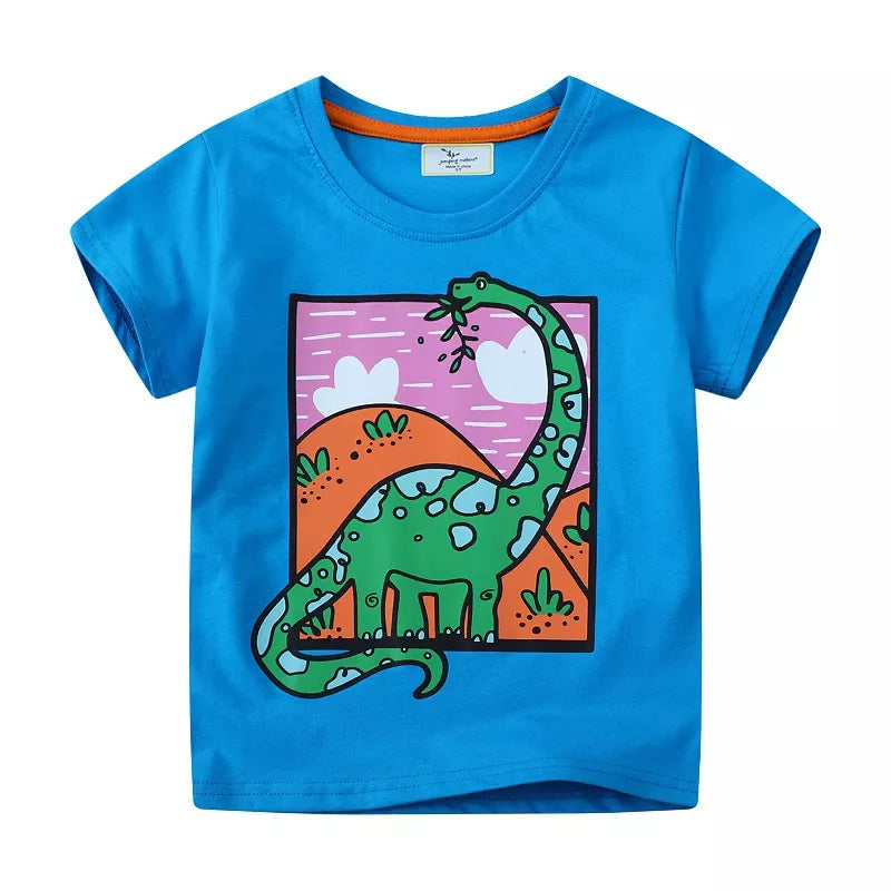 Children's Dinosaur Short Sleeve T-Shirt