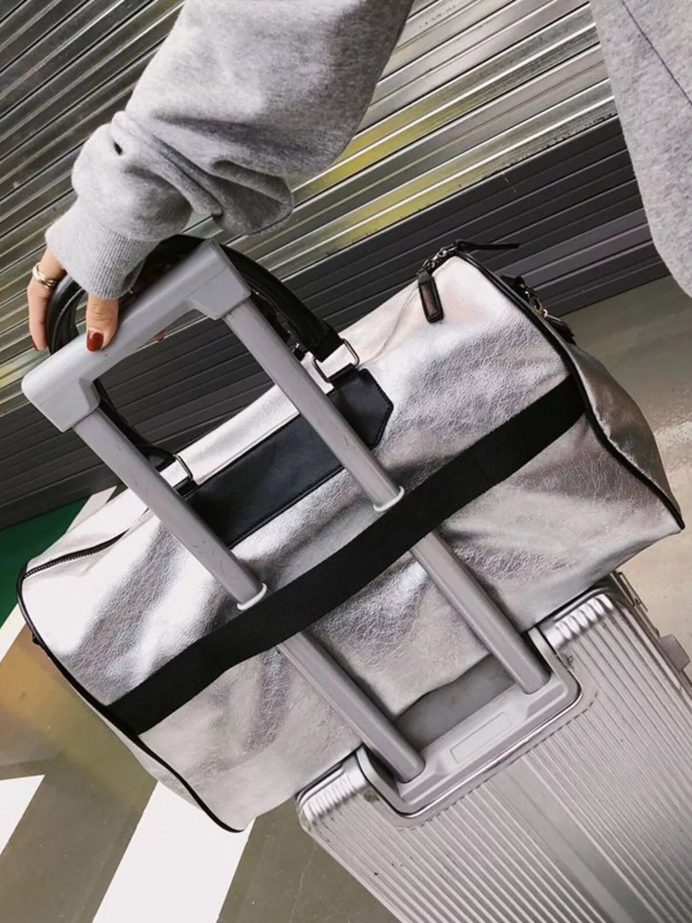 PU Leather Travel Bag