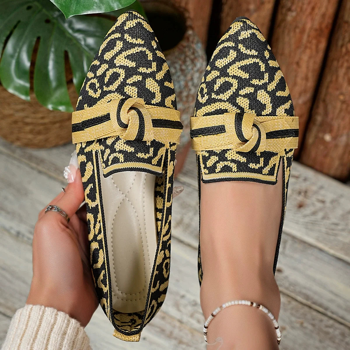 Point Toe Slip-Ons