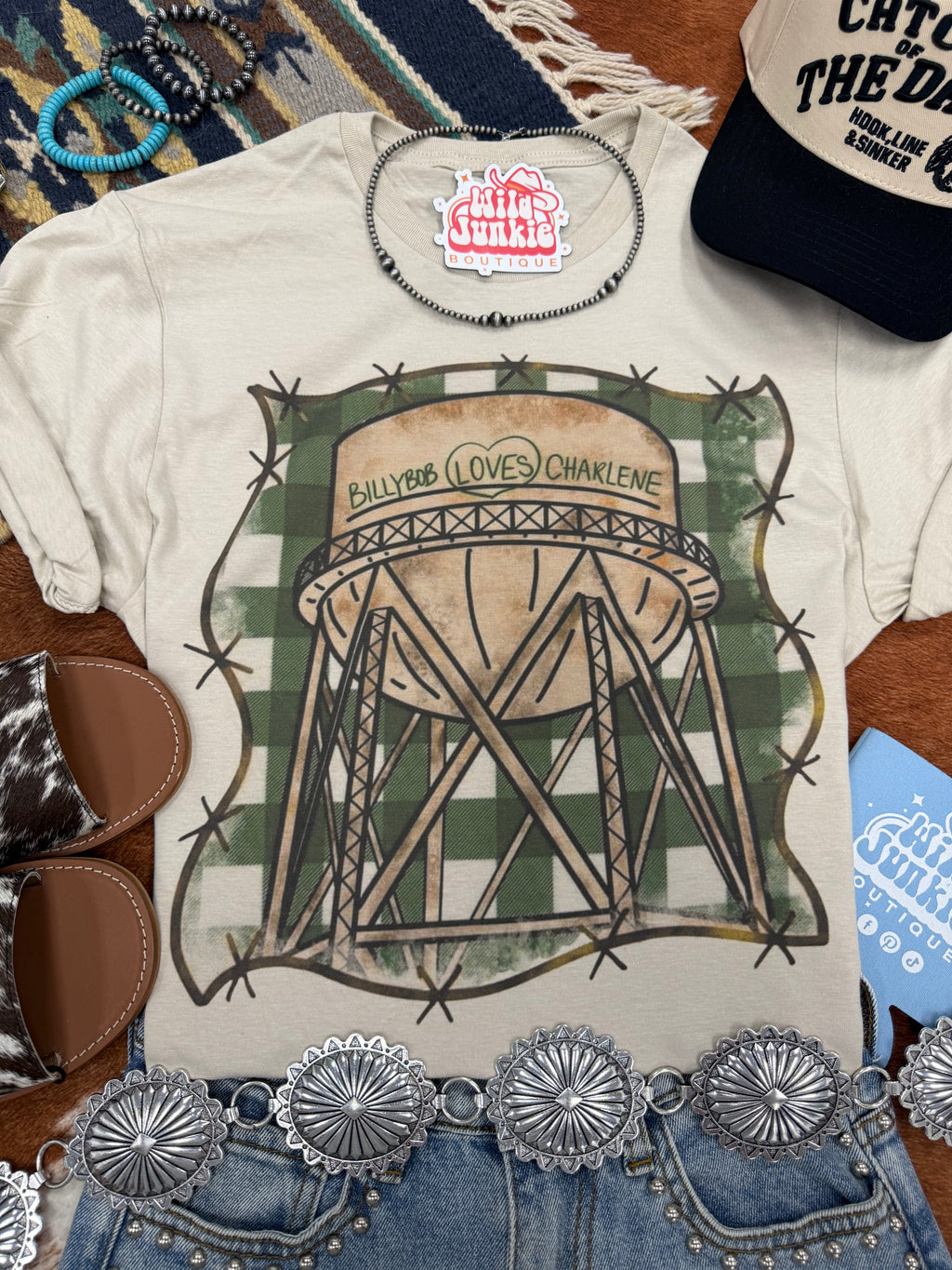 Billy Bob Loves Charlene Graphic Tee