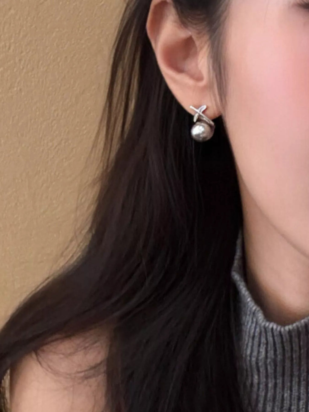 Pearl Stud Earrings