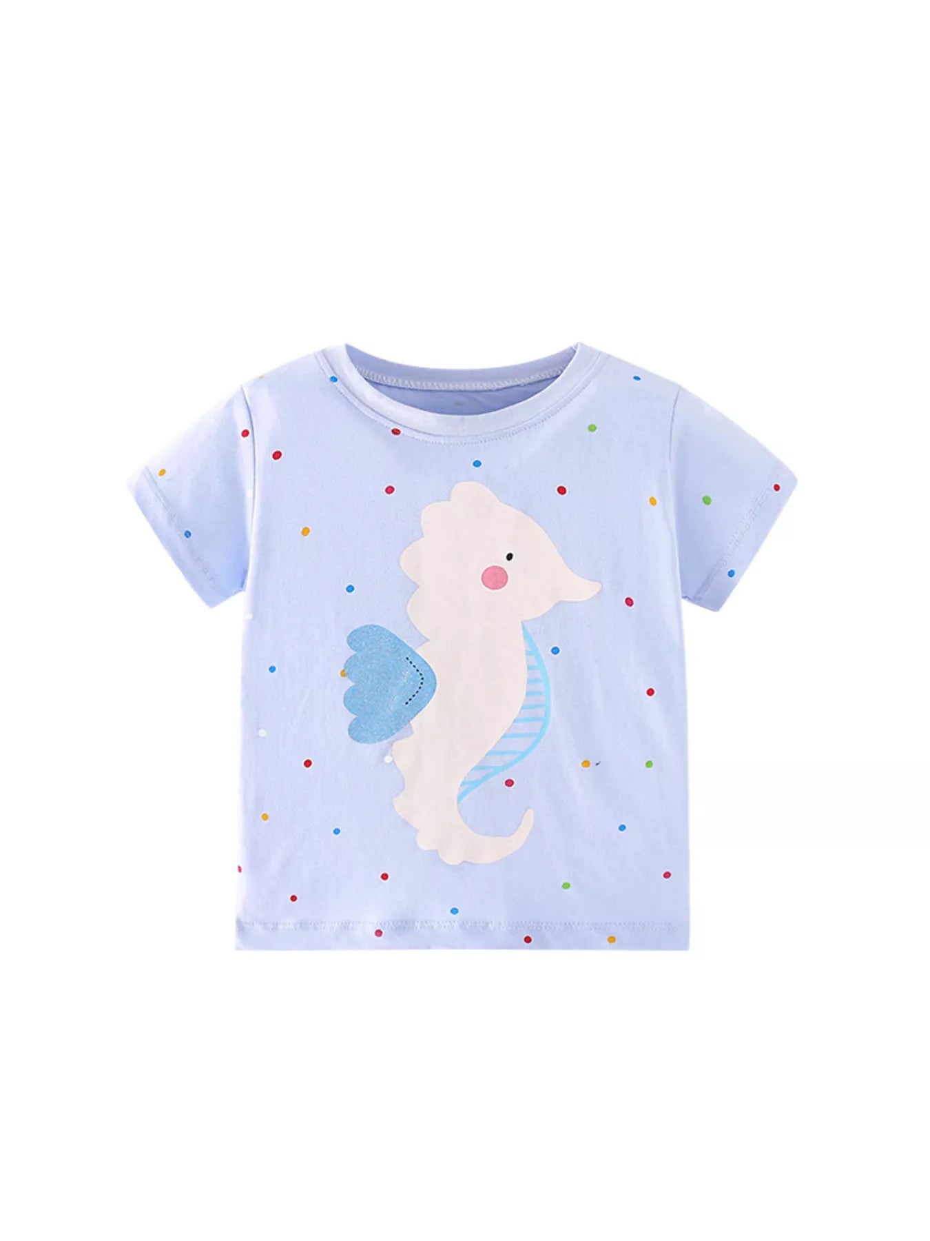 Children's Seahorse Short Sleeve T-Shirt