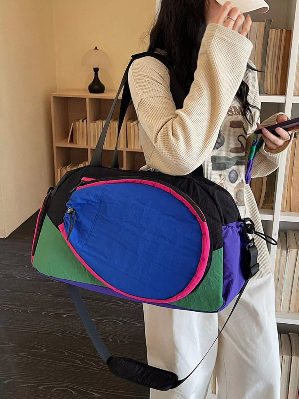 Multi-Color Sport Duffle Bag